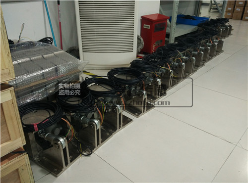 摆放整齐等待打包的称重模块